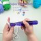 25mm Large Crochet Hook for Chunky Yarn,Ergonomic Crochet Needles for Arthritic Hands,Plastic Crystal Smooth Crochet Hooks for Handmade DIY Crocheting
